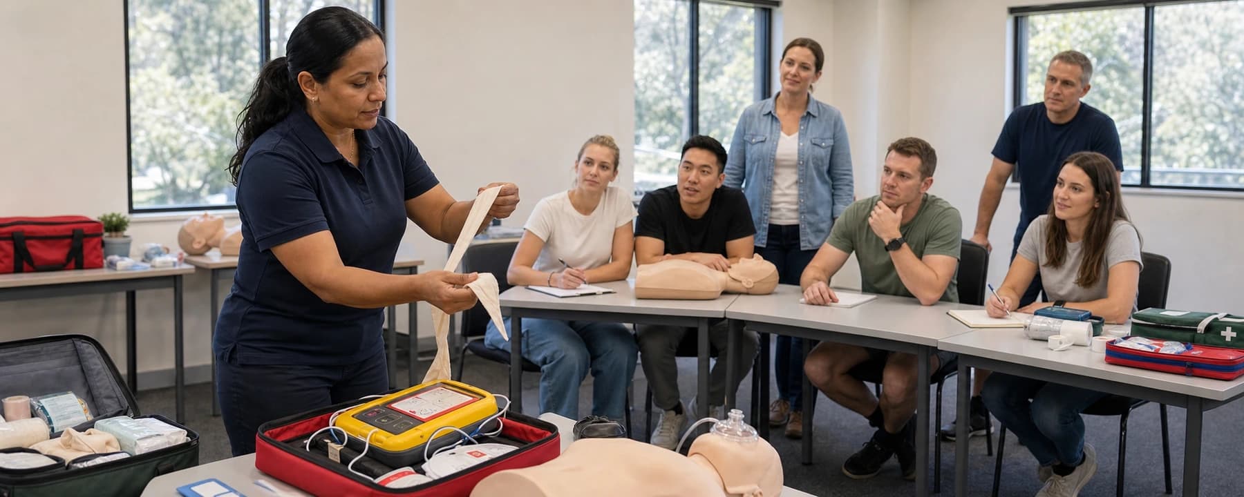 HLTAID014 Provide Advanced First Aid practical training