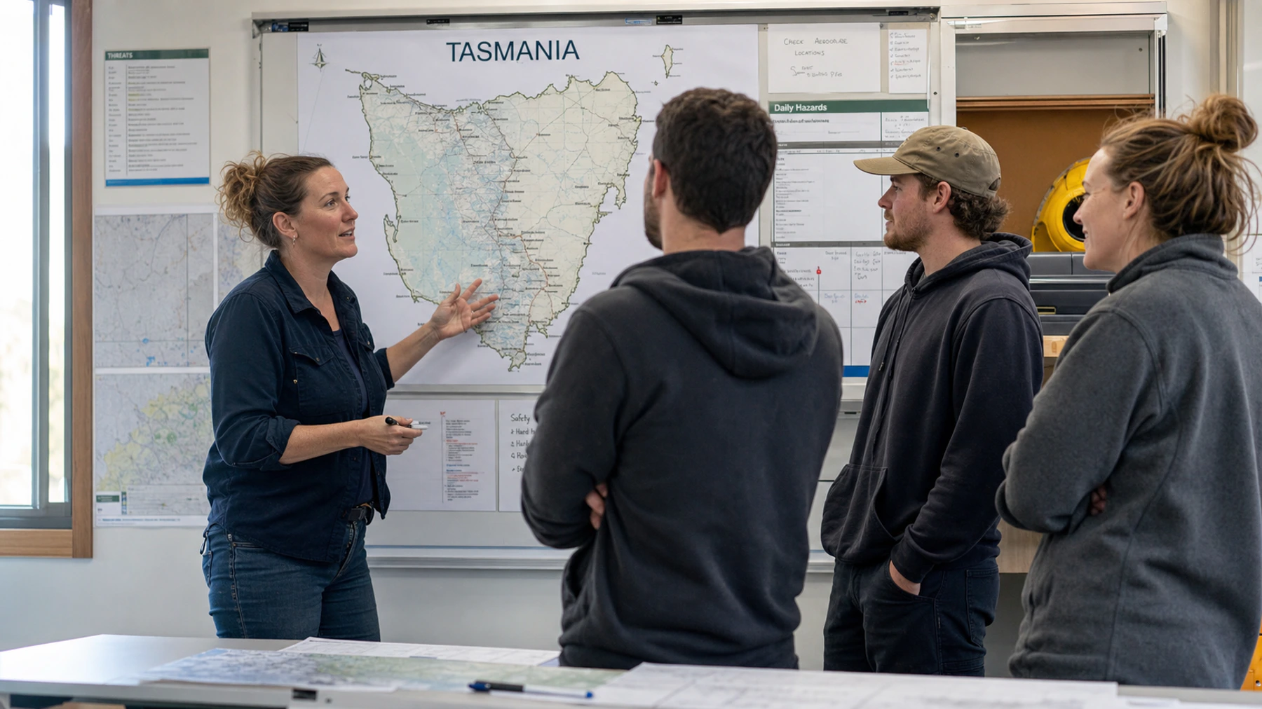Workplace training with a Tasmania regional briefing