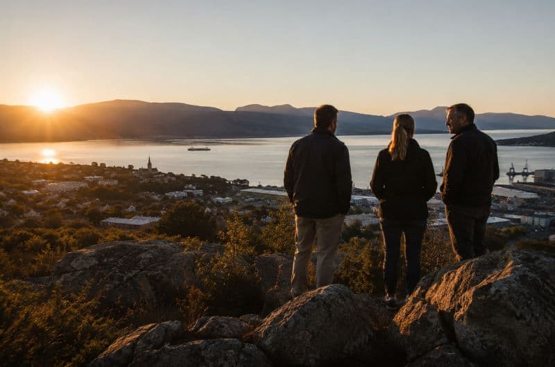 Tasmania is different. This is a relationship economy.